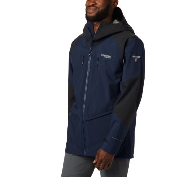 Columbia Muške Jakne - Snow Rival Shell Tamnoplave Crne | URBG-89157